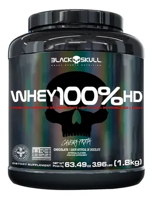 Whey 100% Hd Black Skull 1,8kg 