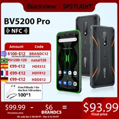 Smartphone Blackview Bv5200 Pro Rugged G35 Android12 4gb 64gb Mobi