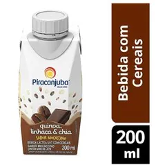 Bebida Láctea Quinoa Linhaça e Chia Sabor Mocaccino Piracanjuba 200ml ( Min.5) | R$1,60