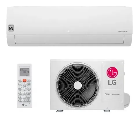 Ar Condicionado Split Inverter LG Dual Voice 9000 Btus 220v- PARCELADO