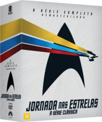 DVD Box Jornada Nas Estrelas - A Série Clássica - 23 Discos | R$100