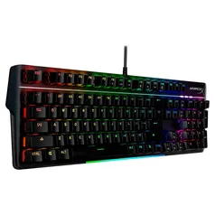 Teclado Mecânico Gamer HyperX Alloy MKW100, RGB, Switch Red, Full Size, Layout US - 4P5E1AA#ABA