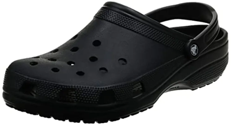 CROCS Classic, Tamanco Adulto Unissex, Preto (Black)