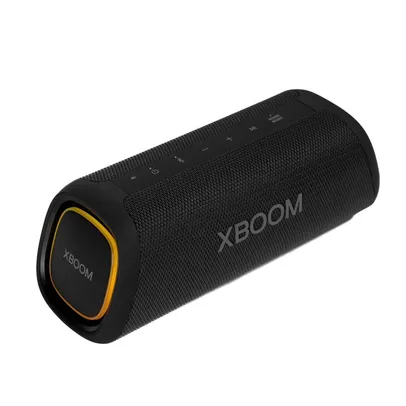 Caixa de Som LG XBOOM GO XG7S Até 24H de Bateria 30W + 10W RMS IP67 Iluminação de Estúdio