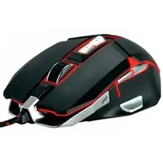 Mouse Gamer Riotoro Aurox, 10000 DPI, 8 Botões Programáveis, Sensor PixArt PWM 3330, Black | R$104