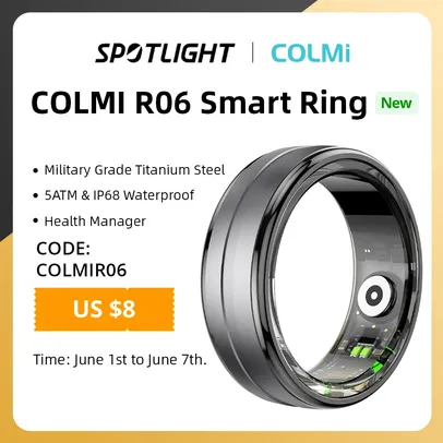 SMART RING COLMI R06 Anel inteligente