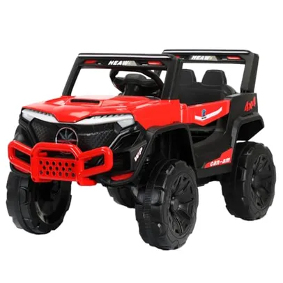 Bang Toys Jipe Elétrico Duna 12v Recarregável Vermelho