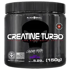 CAVEIRA PRETA CREATINE TURBO - 150G CREATINE TURBO UVA 150G