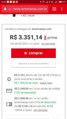 Galaxy s9 com 1005 reais de desconto no ame.