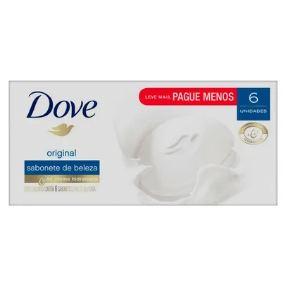 [Regional] Sabonete em Barra Dove Original 90g 6 unidades