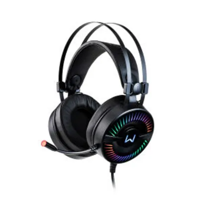 Headset Gamer Warrior Flamma USB 2.0 Stereo LED RGB - PH306