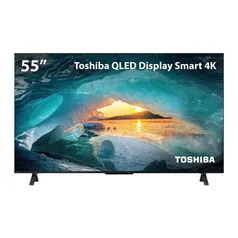 [Multicoin R$1861] Smart TV QLED 55 4K Toshiba 55M550MS VIDAA 3 HDMI 2 USB Wi-Fi - TB026M