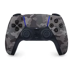 [APP/SELECIONADOS] PlayStation DualSense Controle sem fio – Gray Camouflage