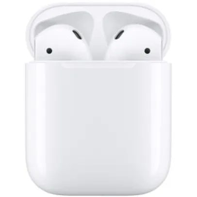 Airpods Branco com Estojo de Recarga - Apple | R$ 899