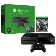 Console Xbox One 500GB - Gears of War 4 (Download) - Preto