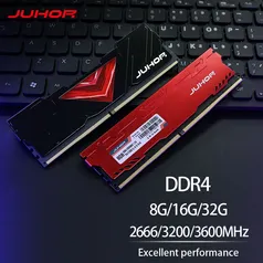 [2x 16GB] Memória RAM DDR4 Desktop Juhor 32GB 3200mhz