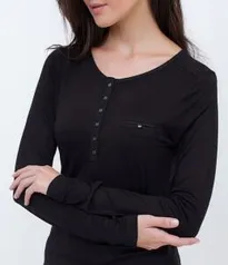 Blusa Básica com Botões - R$19