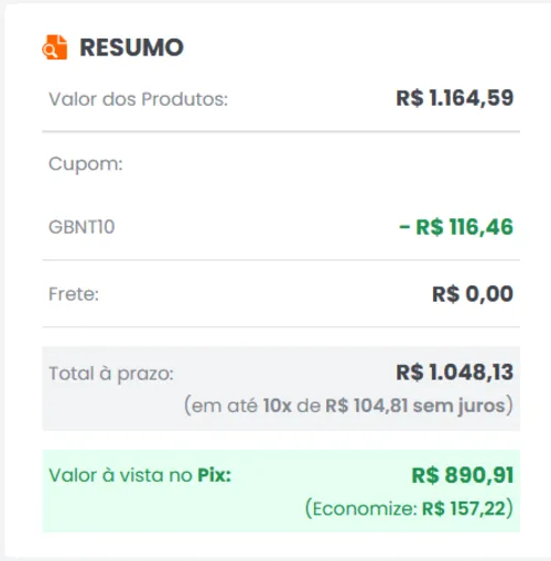 Imagen na descrição da promoção