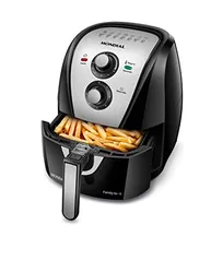 Fritadeira Sem Óleo Air Fryer 4L, Mondial, Preto/Inox, 1500W, 110V - AFN-40-BI