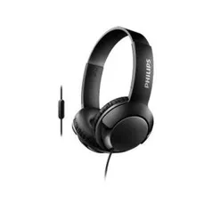 Headphone Phillips Bass+ SHL3075BK/00 - com Microfone Preto | R$76