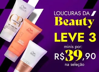 Produtos Wella - Leve 3 Minis Por R$39,90