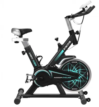 Bicicleta Ergométrica Spinning Kikos Max KS5 até 120kg Display Auto Sc