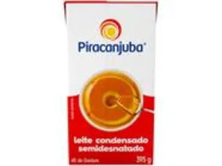 (Leve 6 pague 4) Leite Condensado Semidesnatado Piracanjuba 395g