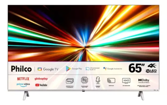 Smart Tv Philco Ptv65g3bgtssbl 65 Dolby Vision/atmos 4k QLED