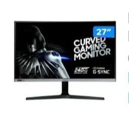 (APP+CLIENTE OURO) Monitor Gamer Samsung 27' Curvo Widescreen Full HD 4ms 240hz | R$1932