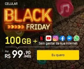 Oi Plano Pós-Pago 100 GB | R$100