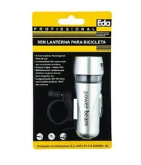 [PRIME] Lanterna dianteira para bicicleta 5 LEDs, Eda, 9SN, Preto - R$18