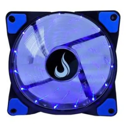 Cooler FAN Rise Mode Wind W1, 120mm, LED Azul R$14