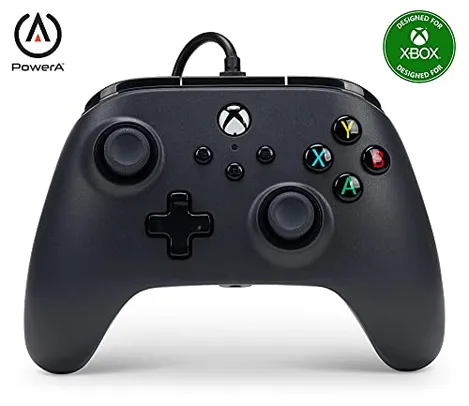 Controle com fio PowerA para Xbox Series X|S e Xbox One, preto