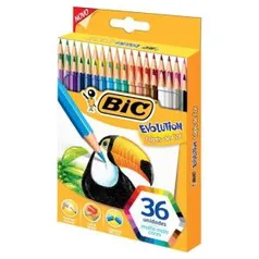 Lapis De Cor Bic Evolution 36 Cores