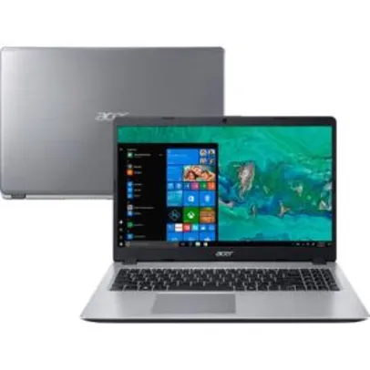 [C. Sub. - Ame 12% volta] Notebook Acer A515-52G-57NL Core I5 8265U 16GB (Geforce MX130 com 2GB)