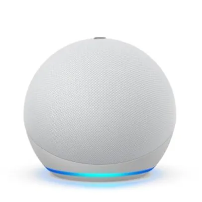 KaBuM! - Echo Dot (4ª Geração) com Alexa, Amazon Smart Speaker Branco - B084KQBYYM