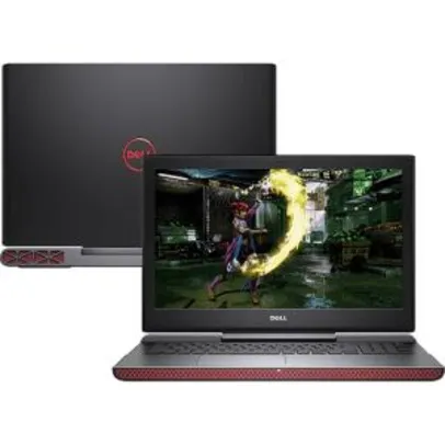 Notebook Dell 15 Gaming i15-7567-A30P Intel Core i7 16GB (GeForce GTX 1050TI com 4GB) 1TB Tela 15,6" TN Full HD Windows 10 256GB SSD - R$4887,99