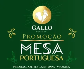Promoção Gallo Mesa Portuguesa - Ganhe Selos e Troque por Porcelanas