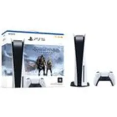 Console PlayStation 5 Mídia Física Branco + God Of War Ragnarok Controle Sem Fio Dualsense Bran