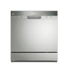 (Com Cashback Electrolux) Lava-Louças Electrolux 8 Serviços Inox com Função Higienizar (LL08S)