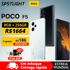 Smartphone POCO F5 5G  Snapdragon 7 256GB / 8gb