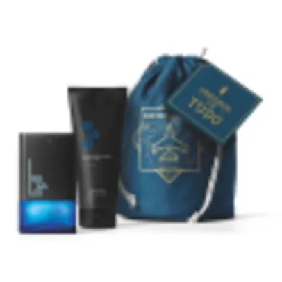 Kit Presente Quasar: Desodorante Colônia 100ml + Shower Gel 200g + Saquinho Organizador