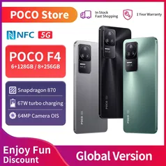  Poco F4 5g 8gb 256gb Mobile Phone Snapdragon 870 Nfc 