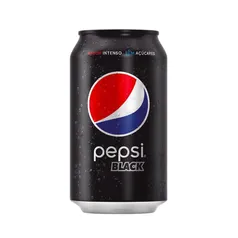 Refrigerante Pepsi Black sem açúcar lata 350ml - Leve 12 e pague 6