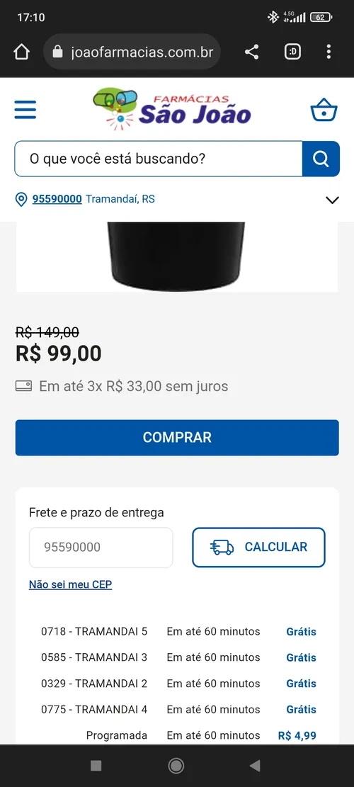 Imagen na descrição da promoção