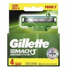 APP - Gillette Mach 3 - 2 caixas: 8 unidades | R$30