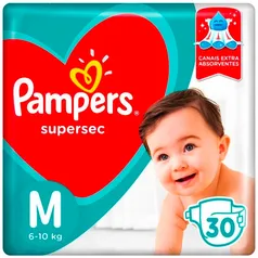 Fralda Descartável Pampers Supersec Pacotão