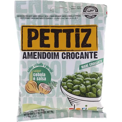 [9unid]Amendoim crocante 90G - pettitz