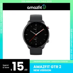 [Nova versão] amazfit gtr 2 nova versão smartwatch alexa built in curvo mol