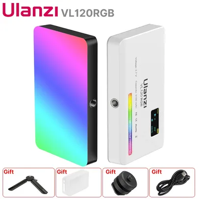 Ulanzi Vl120 Rgb Luz De Vídeo Compacto